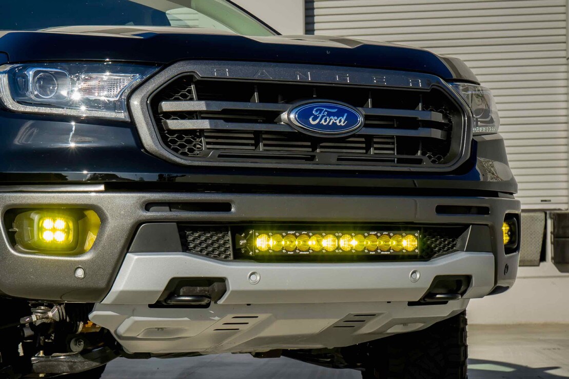 Baja Designs Ford Ranger (19+) Grille-Mount LED System | HR 447611